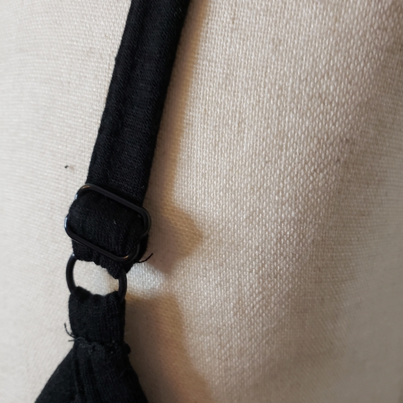 ONLY XL LEFT! Black Oversized Maxi Cover Up Dress Boho Beach Vacation - Picture 4 of 9